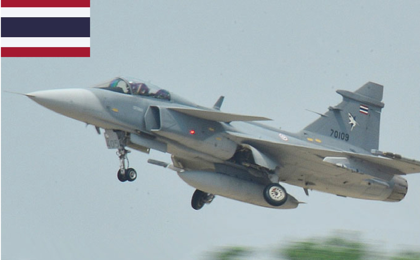 「5分でジェット機の緊急発進が可能」とタイ空軍司令官が語る